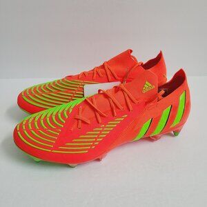 NEW Adidas Predator Edge.1 SG Soccer Cleats GW1010 Size 11 Solar Red
